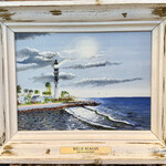 Highwaymen: Original, 2nd Generation, Legacy HIGHWAYMEN, Willie Reagan, Lighthouse, giclee, 15x12" framed, RARE