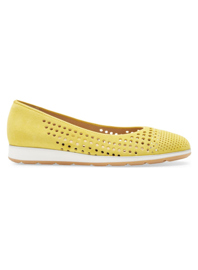 Wedge perforated ballerina SHEA 13390