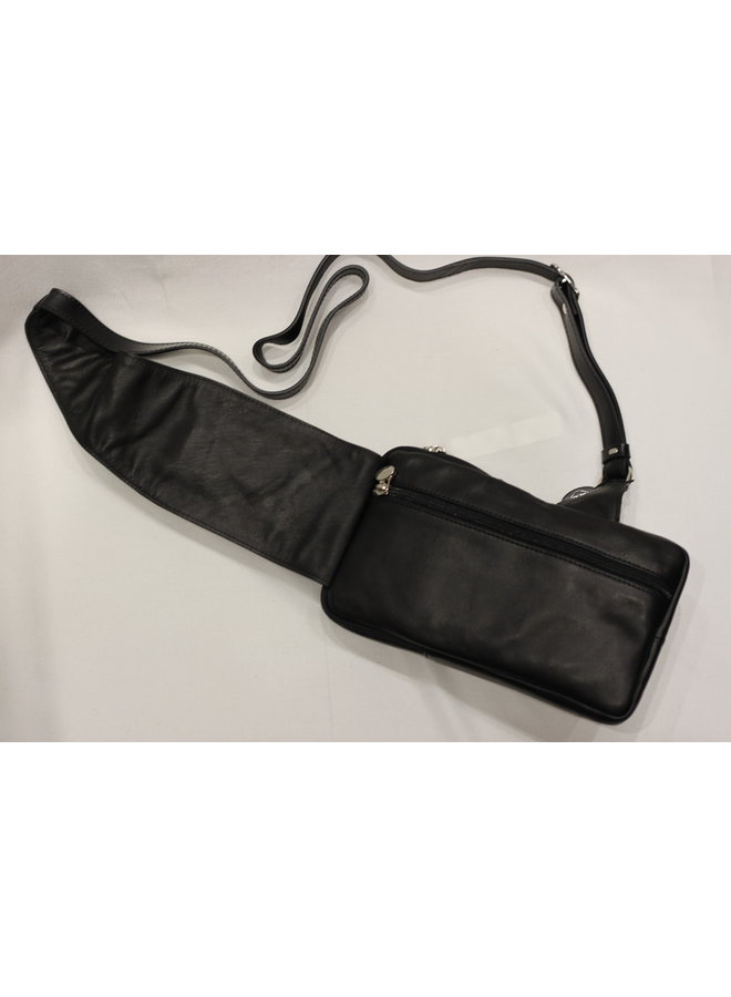 Crossbody Belt Handbag w/pockets 582170
