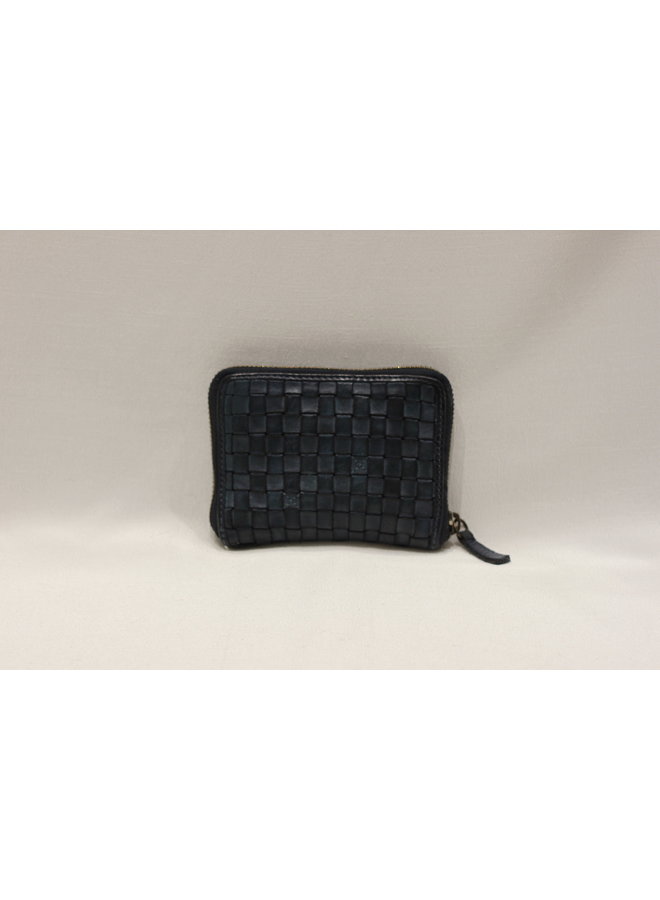 Weave Small wallet fully zipped 25315
