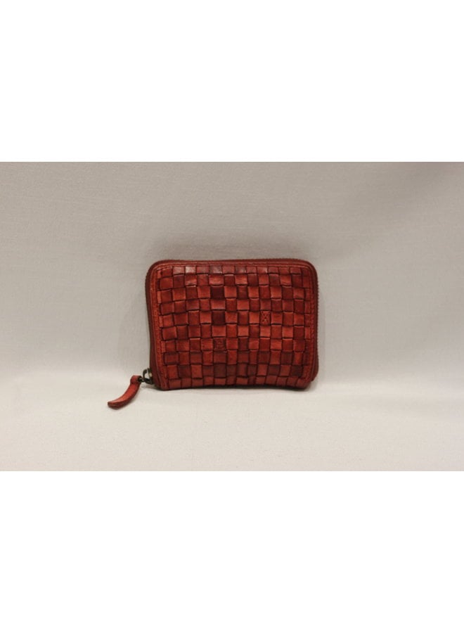 Weave Small wallet fully zipped 25315