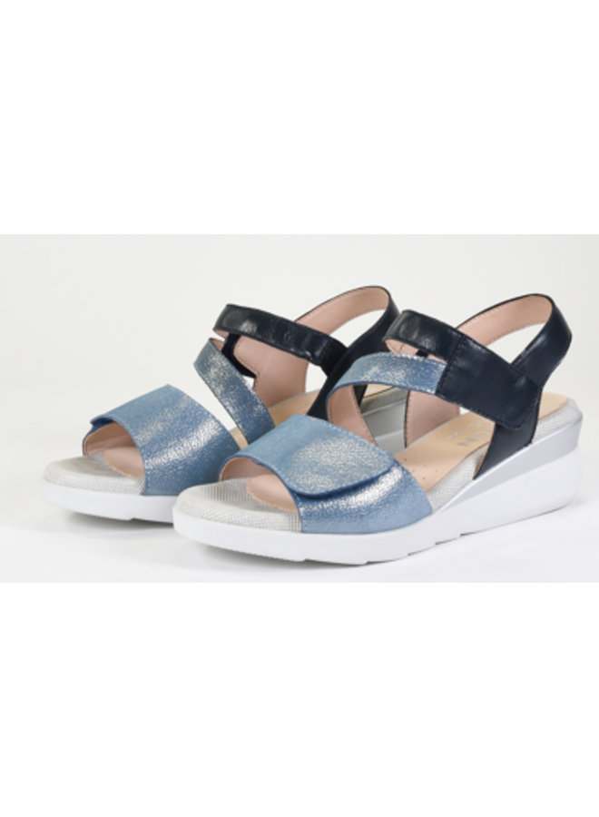 Wedge Velcro sandal ZOE