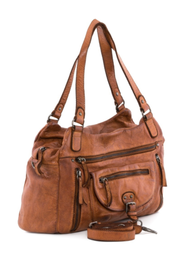 Large distressed Tote 26836