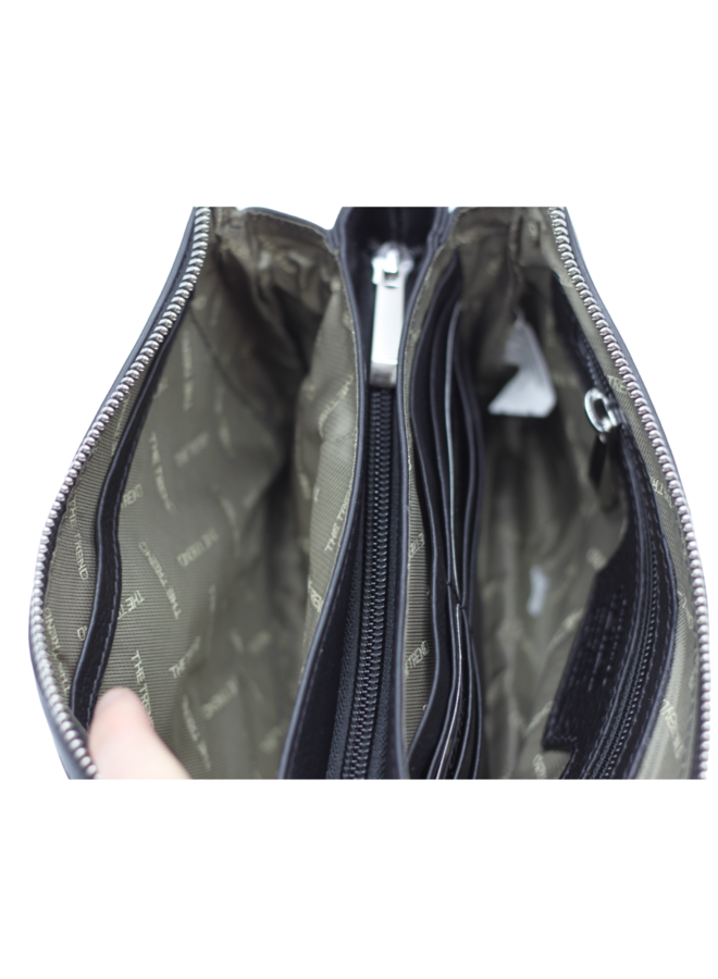 Small Multi Pocket Crossbody Handbag w/strap 584931