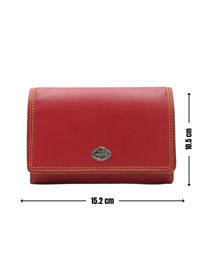 Wallet 3/4 w/crossbody strap and coin 588395