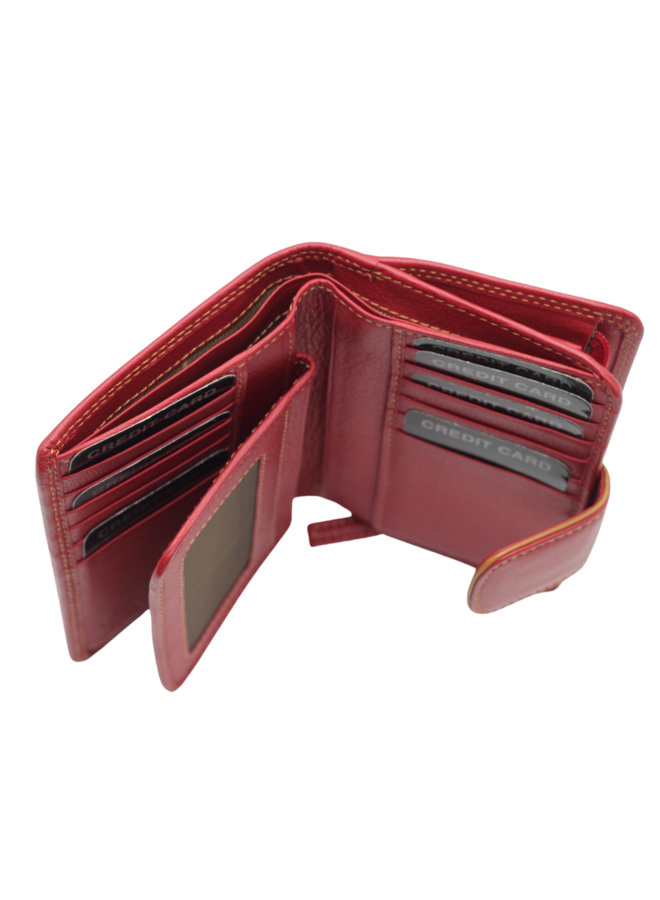 Wallet 3/4 w/snap/coin 588356