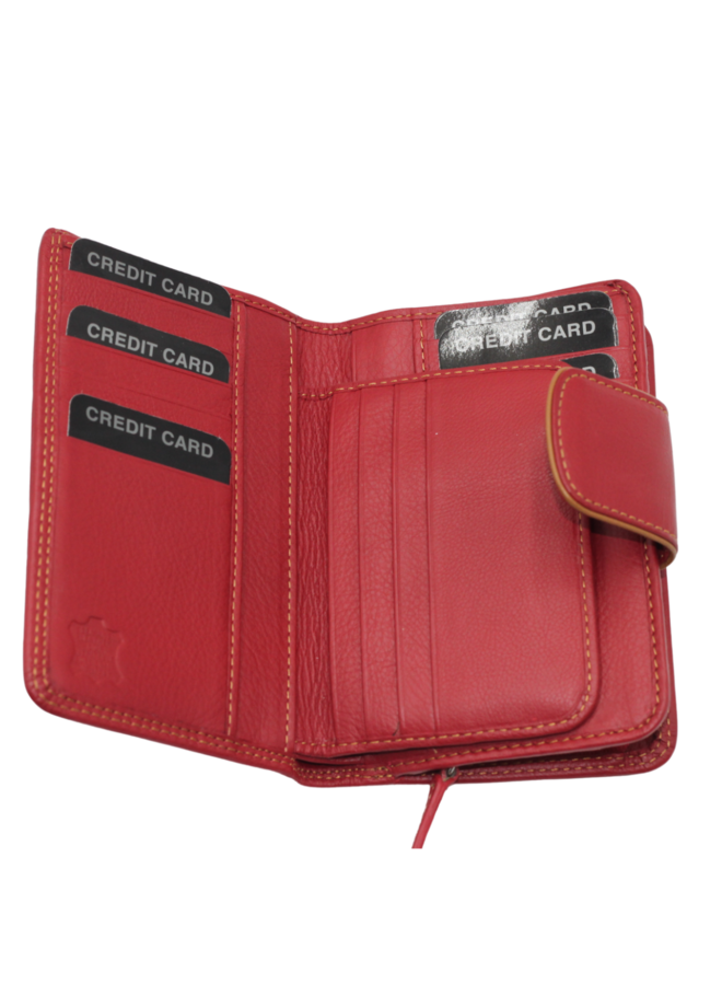Wallet 3/4 w/snap/coin 588356