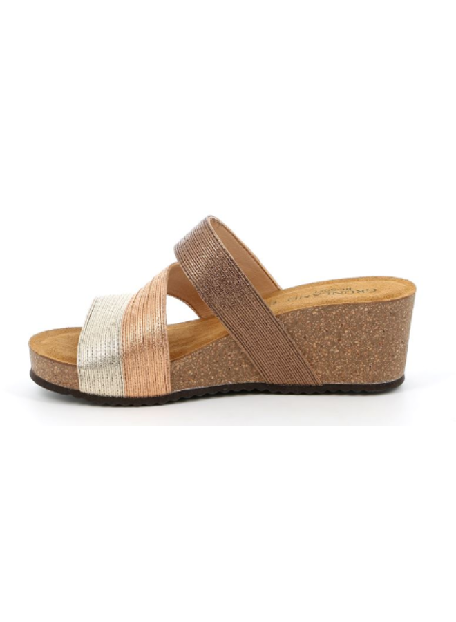 Cork wedge mule CB2564