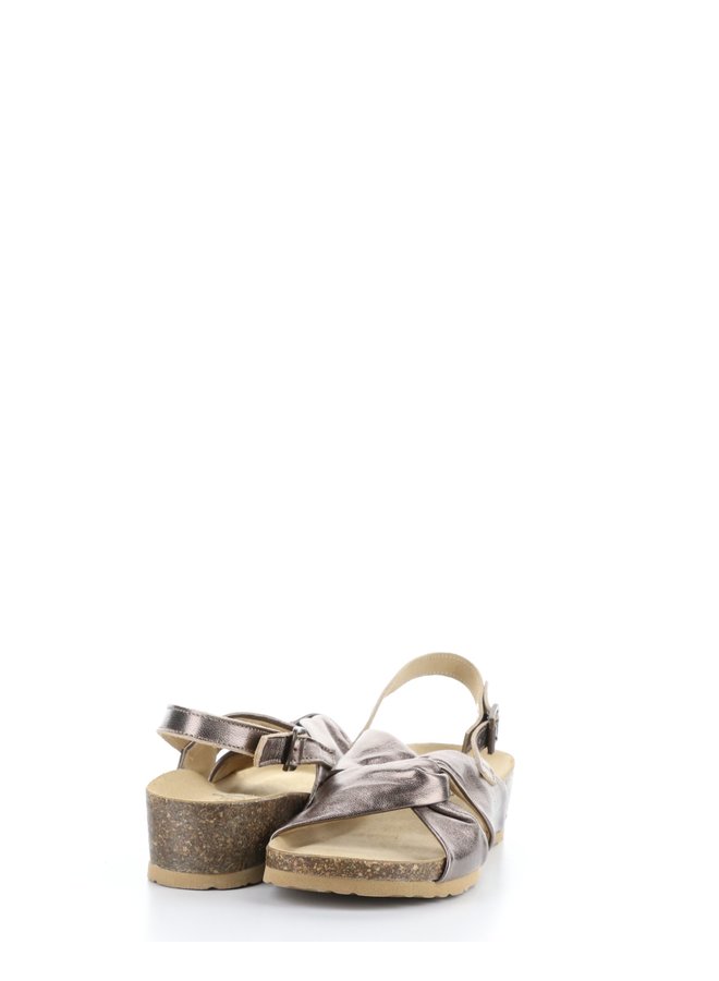 Twist wedge sandal LEOLA