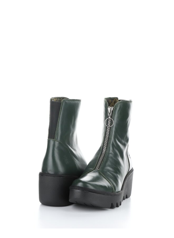 Wedge Bootie with front zip BOCE457FLY