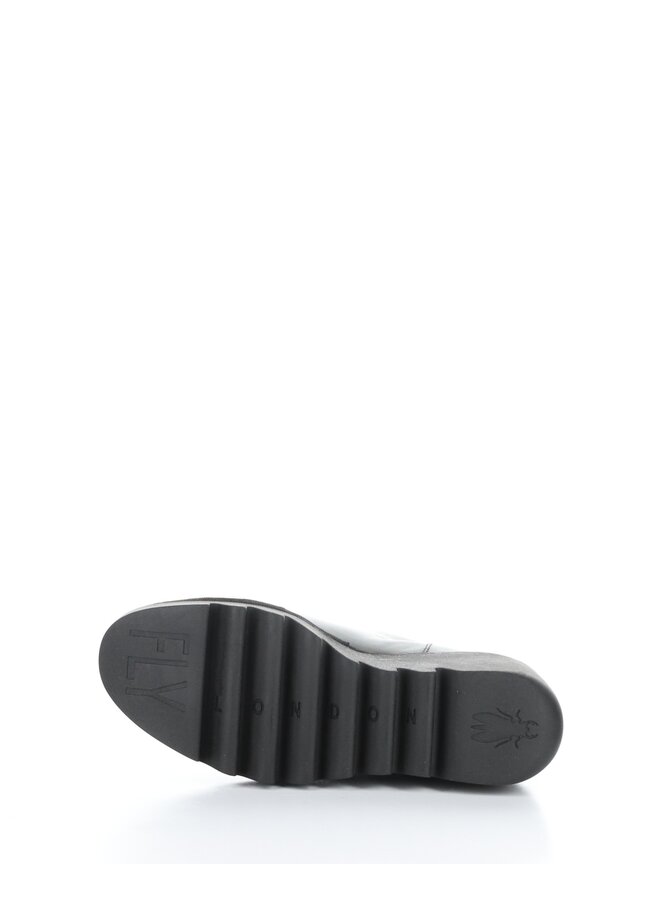 Wedge Bootie with front zip BOCE457FLY
