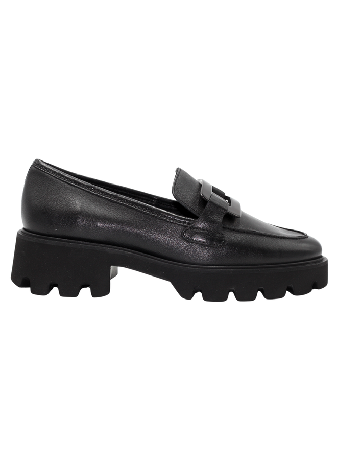 Buckle Heel Loafer 21703 OLEANDER