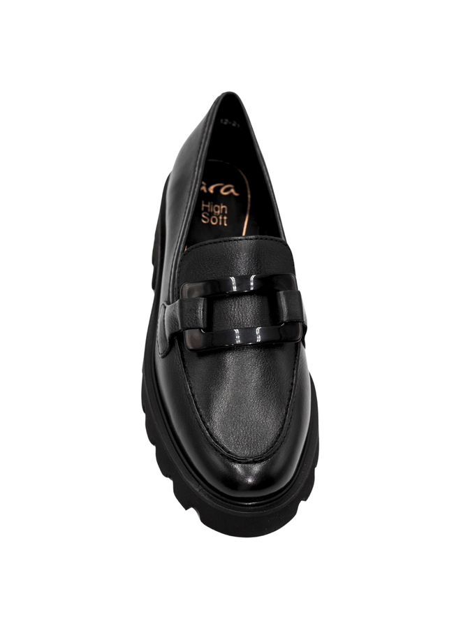 Buckle Heel Loafer 21703 OLEANDER
