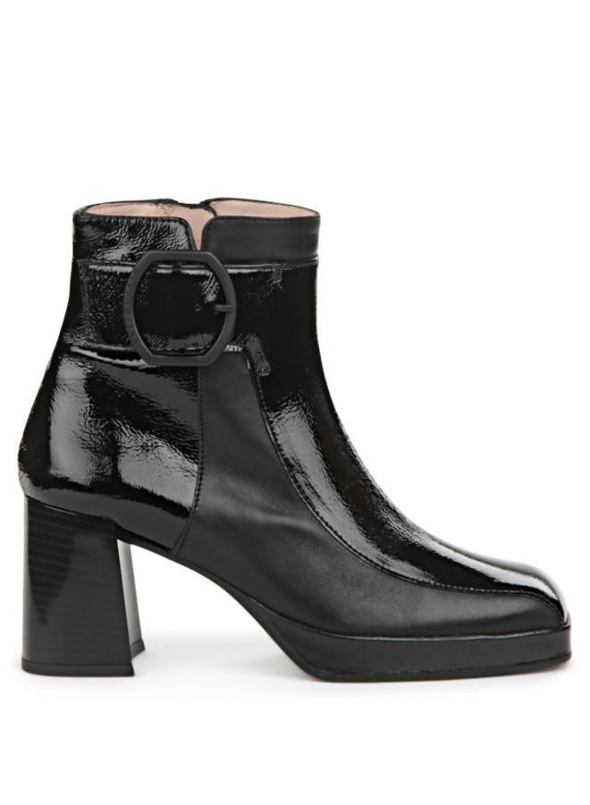 Buckled Patent Bootie RIO-122