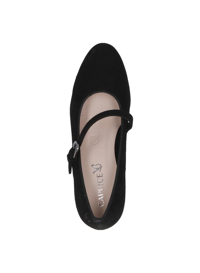 Suede Strapped Pump 22401