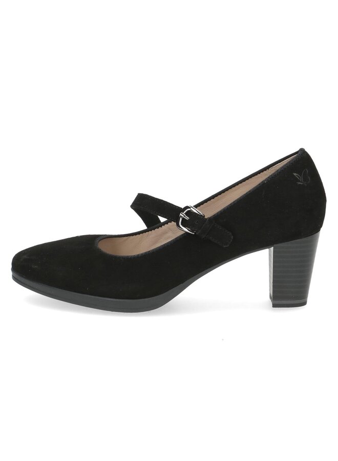 Suede Strapped Pump 22401