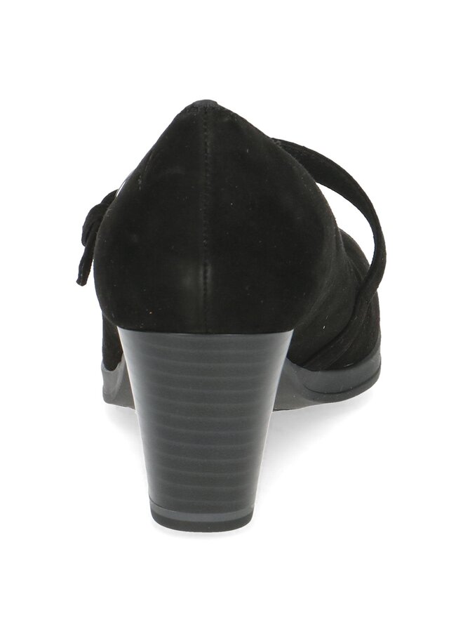 Suede Strapped Pump 22401