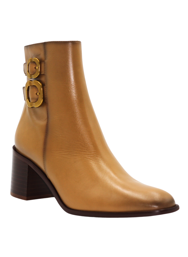 Double Buckle Heel Bootie GABINA 4961/62