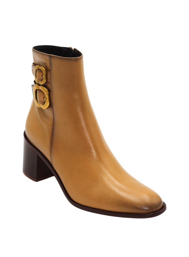 Double Buckle Heel Bootie GABINA 4961/62