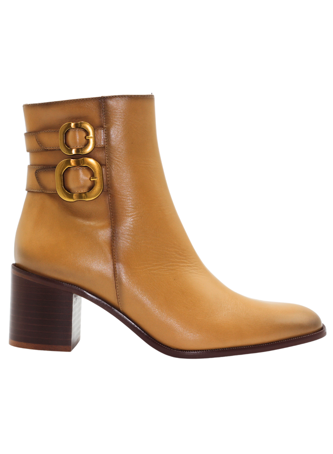 Double Buckle Heel Bootie GABINA 4961/62