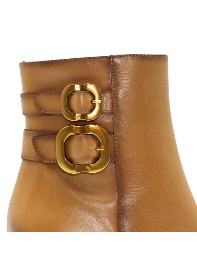 Double Buckle Heel Bootie GABINA 4961/62