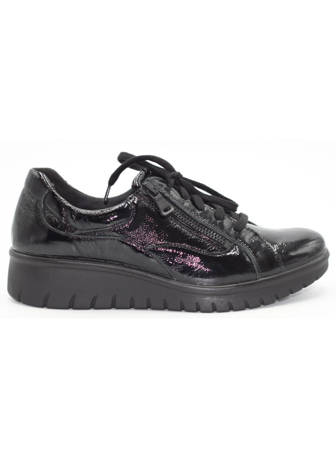 Platform Patent Sneaker 55322 CALAIS