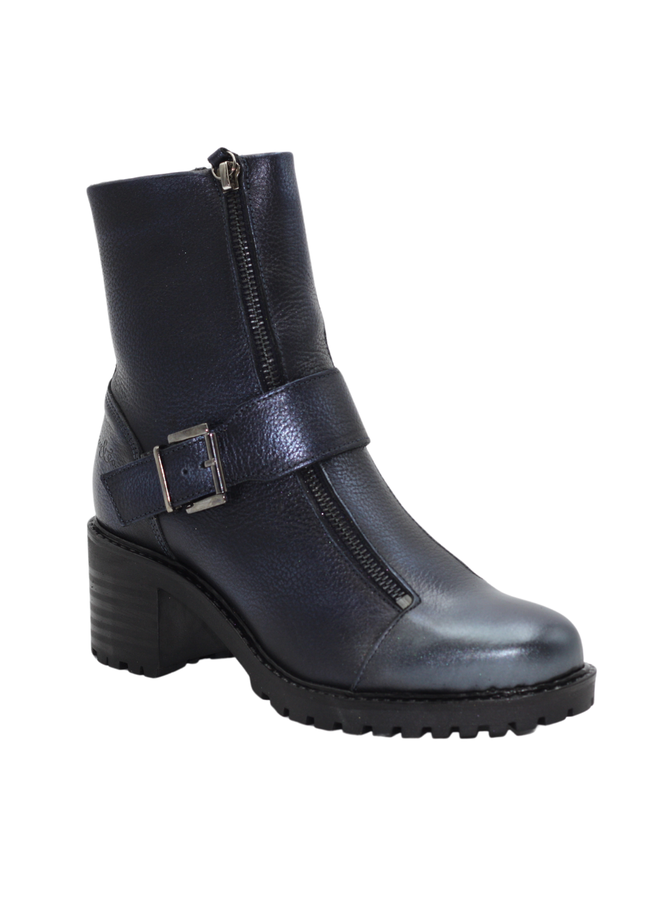Buckle Zipped Waterproof Bootie ISHY