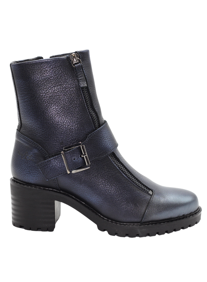 Buckle Zipped Waterproof Bootie ISHY