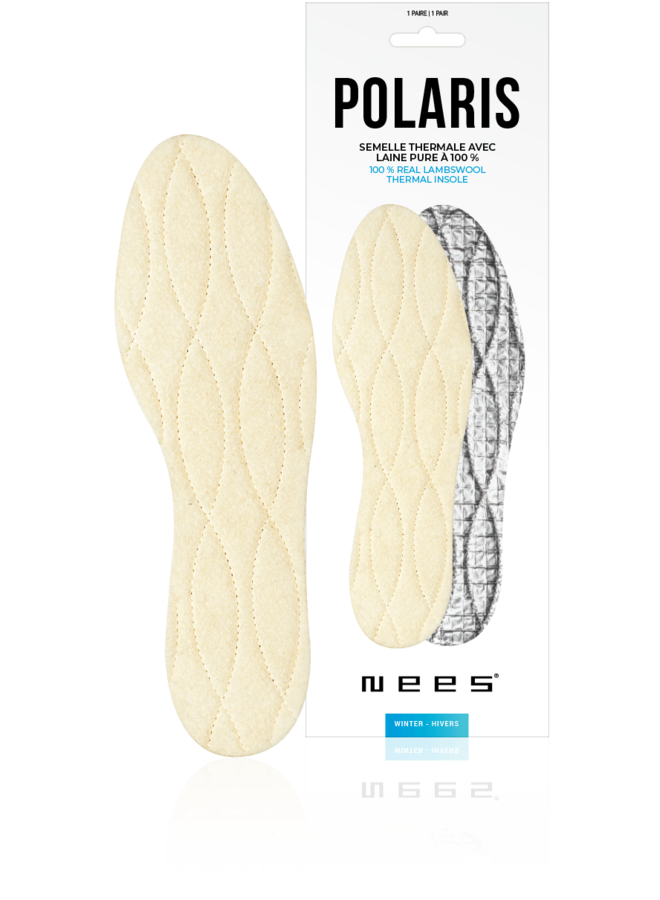 Thermal 100% wool Insole Polaris