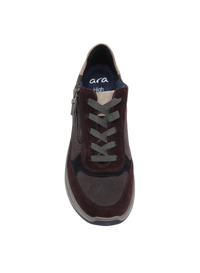 Zipped sneaker 57702 GARDENIA