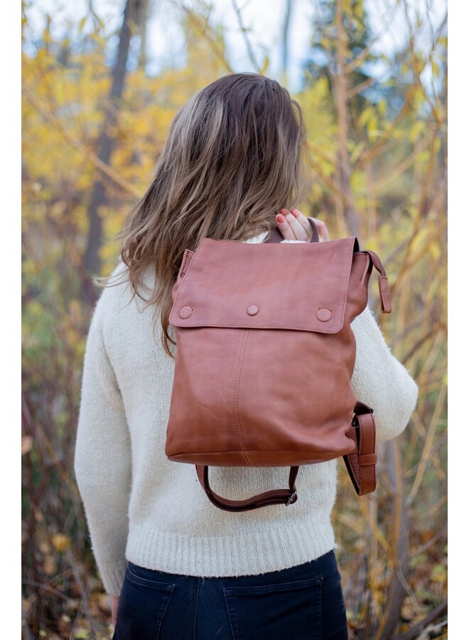 Midsize Nappa Backpack MILANO