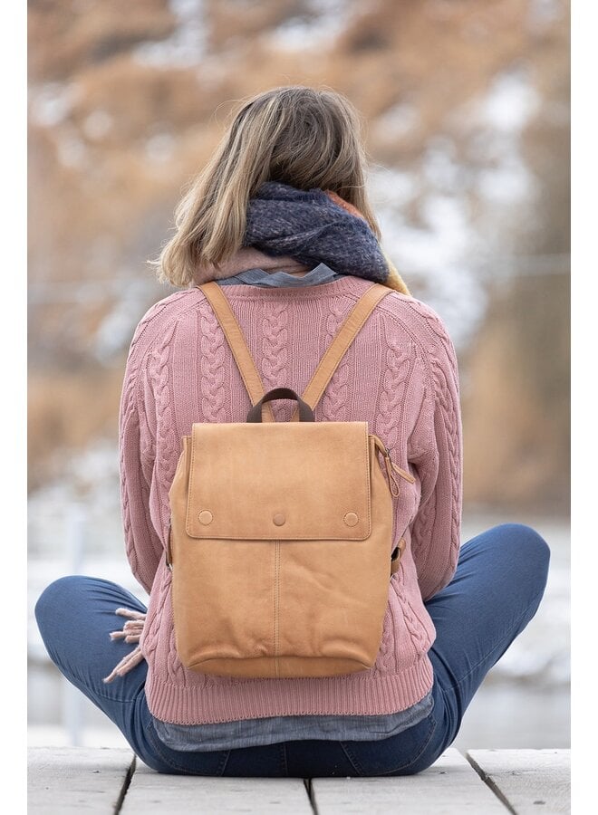 Midsize Nappa Backpack MILANO