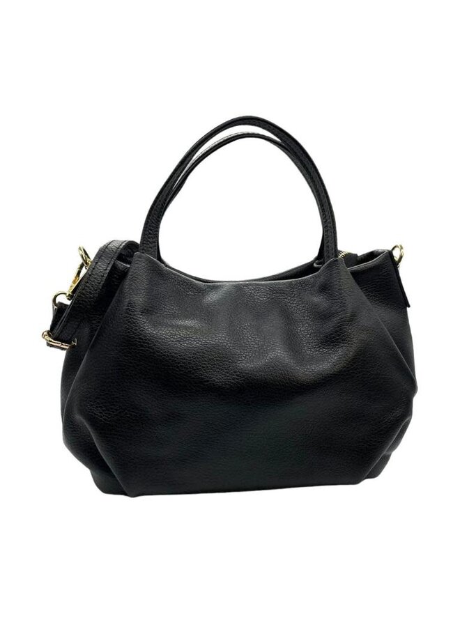 Midsize dumpling handbag