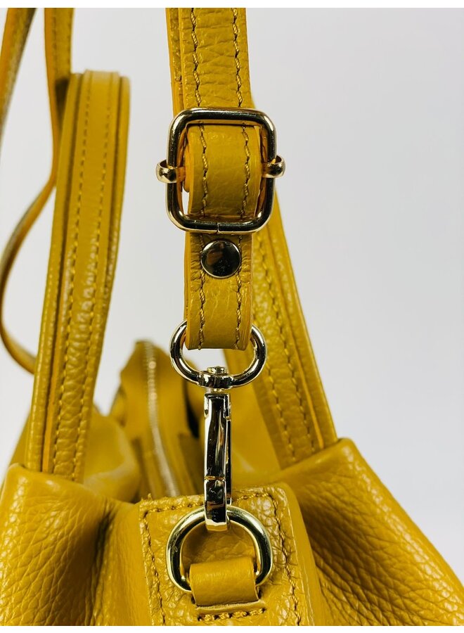 Midsize dumpling handbag