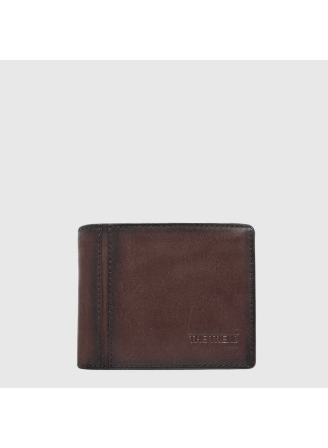 Leather wallet w/coin 4067412