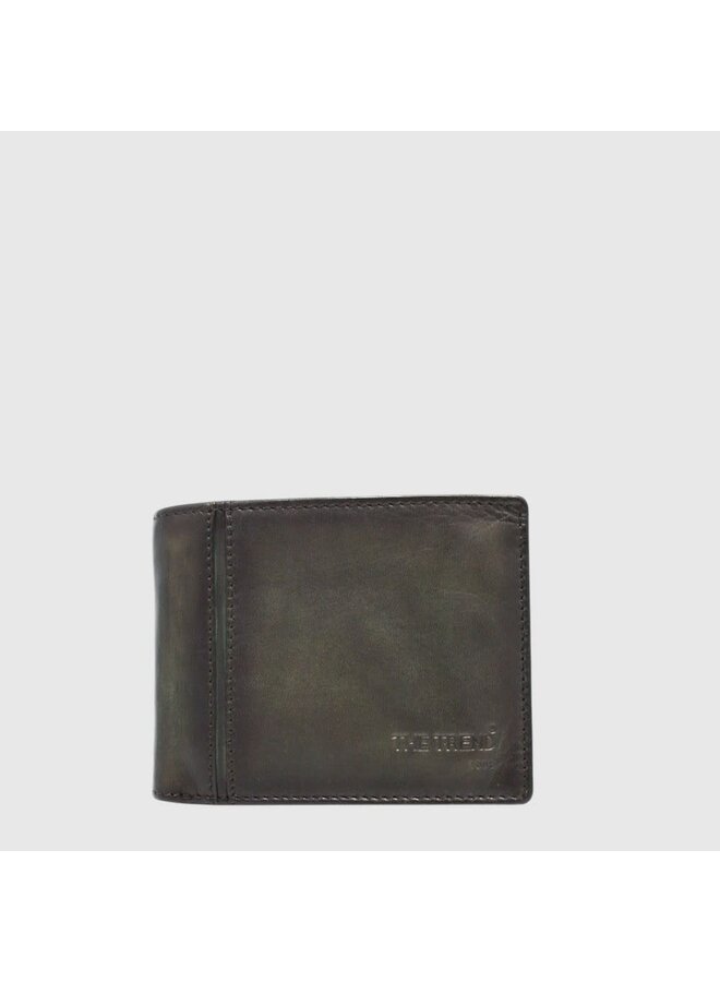 Leather wallet w/coin 4067412