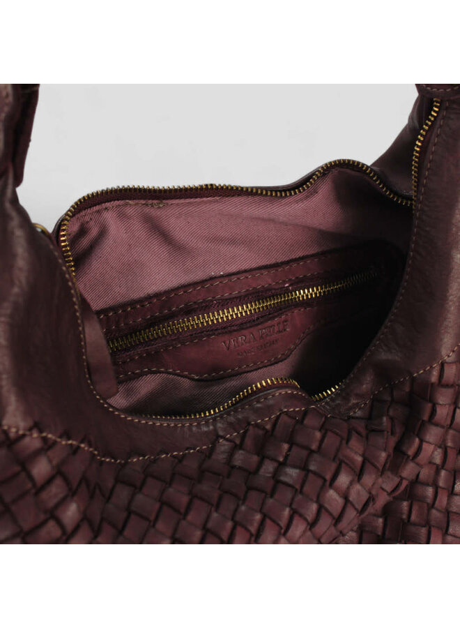 Midsize weaved Boho Handbag BL309NR