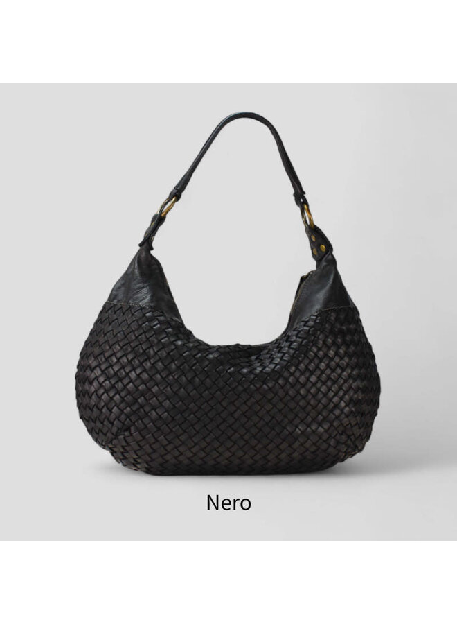 Midsize weaved Boho Handbag BL309NR