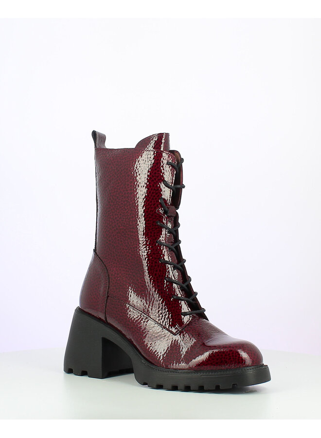 Plateforme Zipped/Laced Bootie G-6704