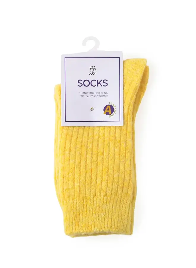 Wool blended Socks