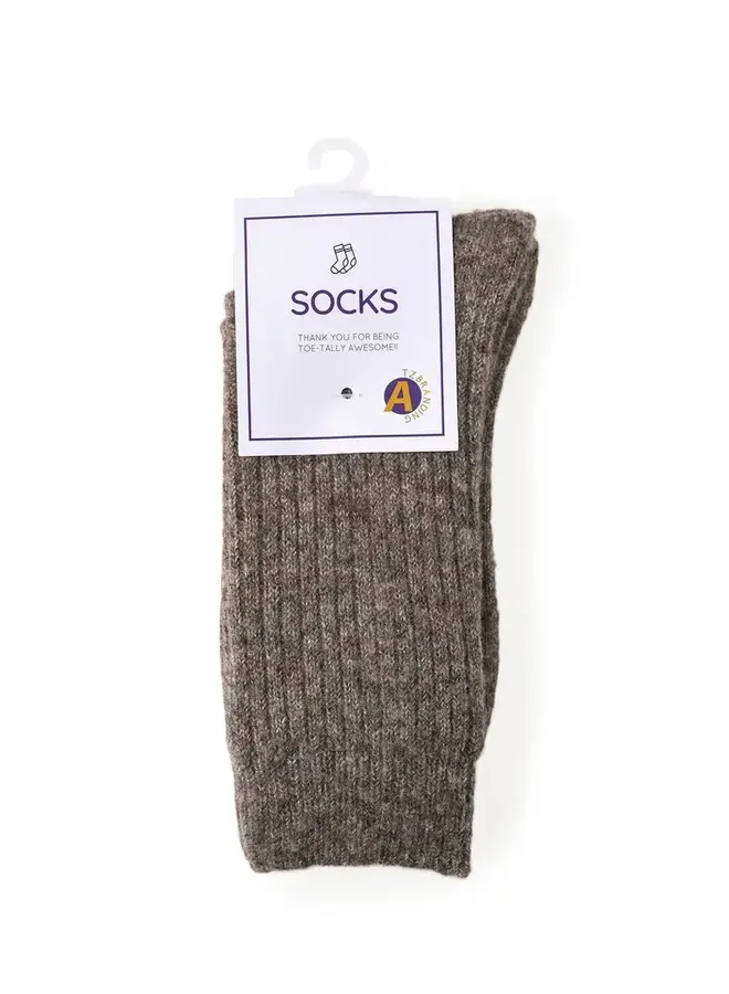 Wool blended Socks