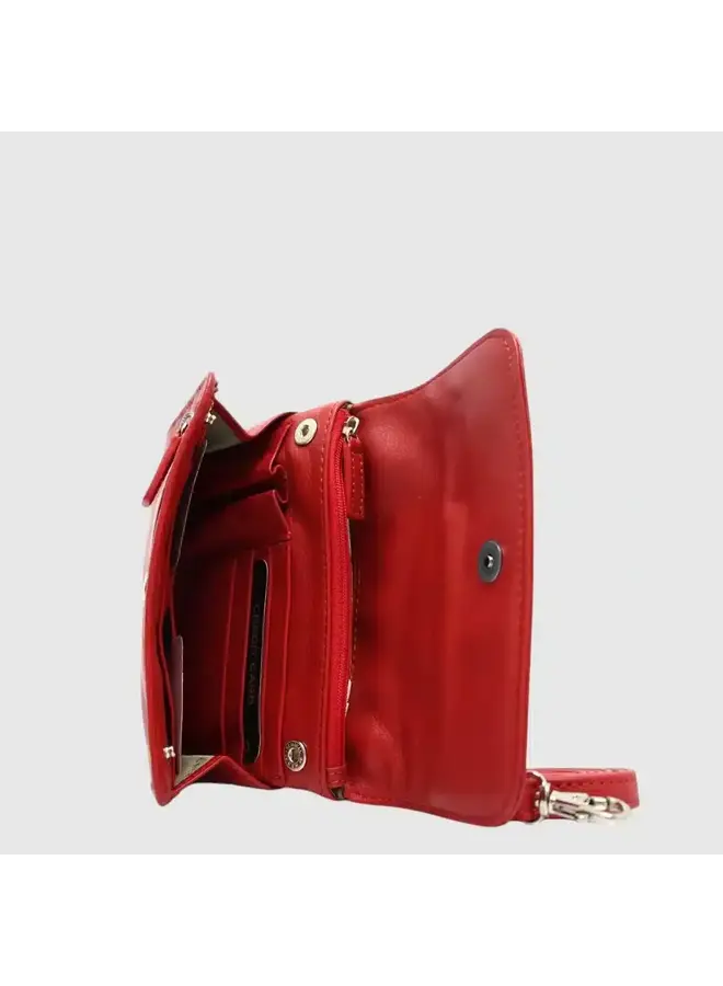 Small Flap Crossbody Handbag w/strap 585538