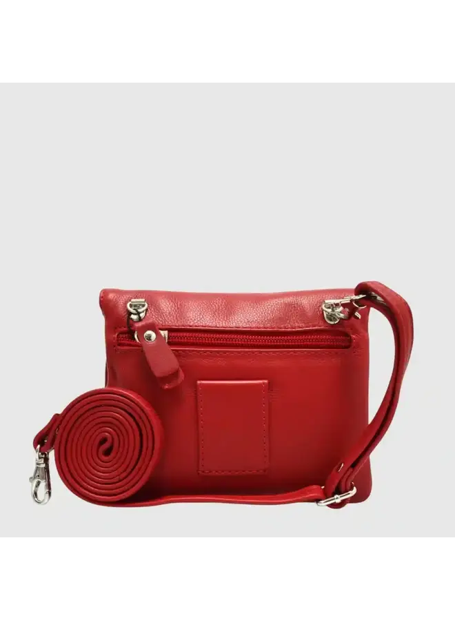 Small Flap Crossbody Handbag w/strap 585538