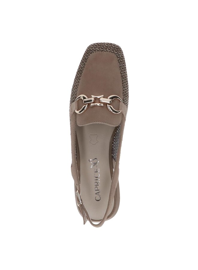 Closed-toe sling back 29410
