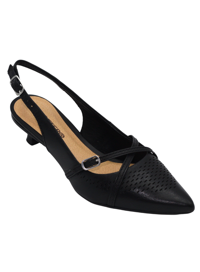 Sling-back Kitten pump LILA