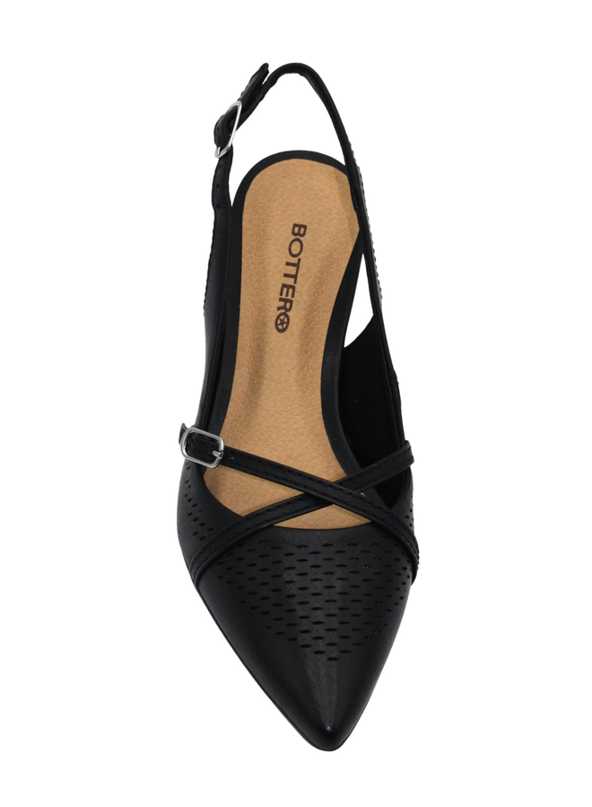 Sling-back Kitten pump LILA