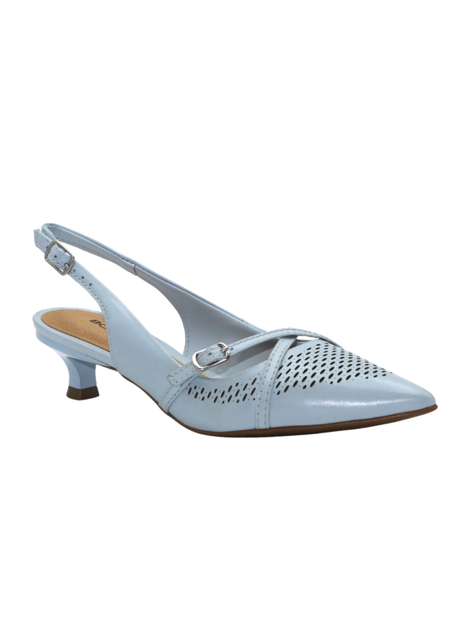 Sling-back Kitten pump LILA