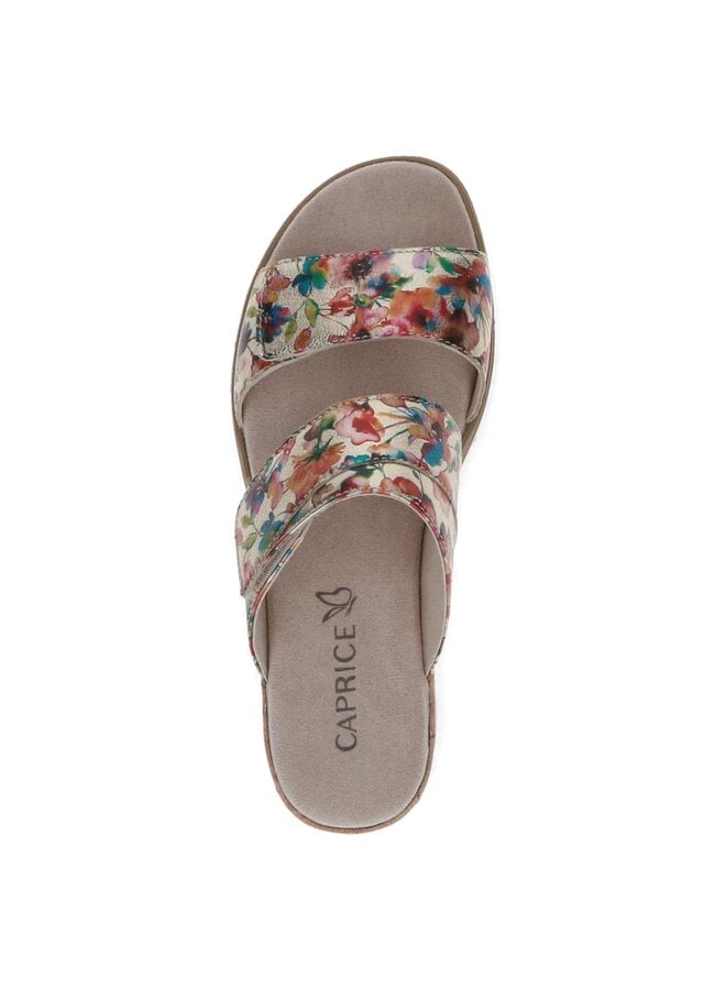 Wedge printed Mule 27250