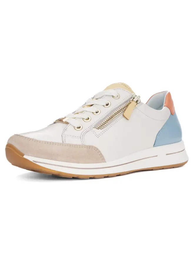 Laced/Zipped Sneaker 54801 OLEANNA