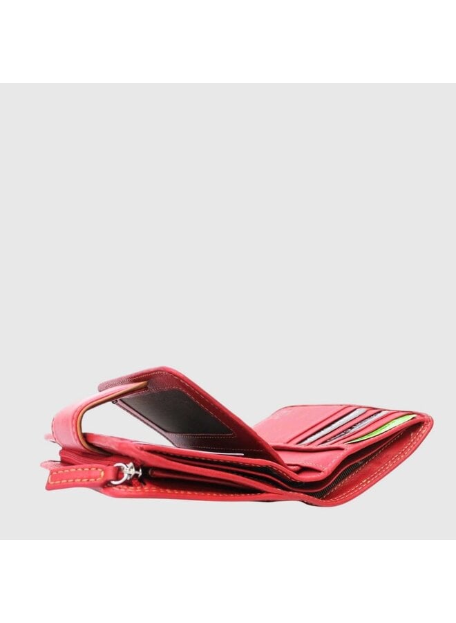 Wallet 3/4 w/snap/coin 588356